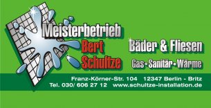 Fliesenleger Berlin: Meisterbetrieb Bert Schultze  Bäder & Fliesen